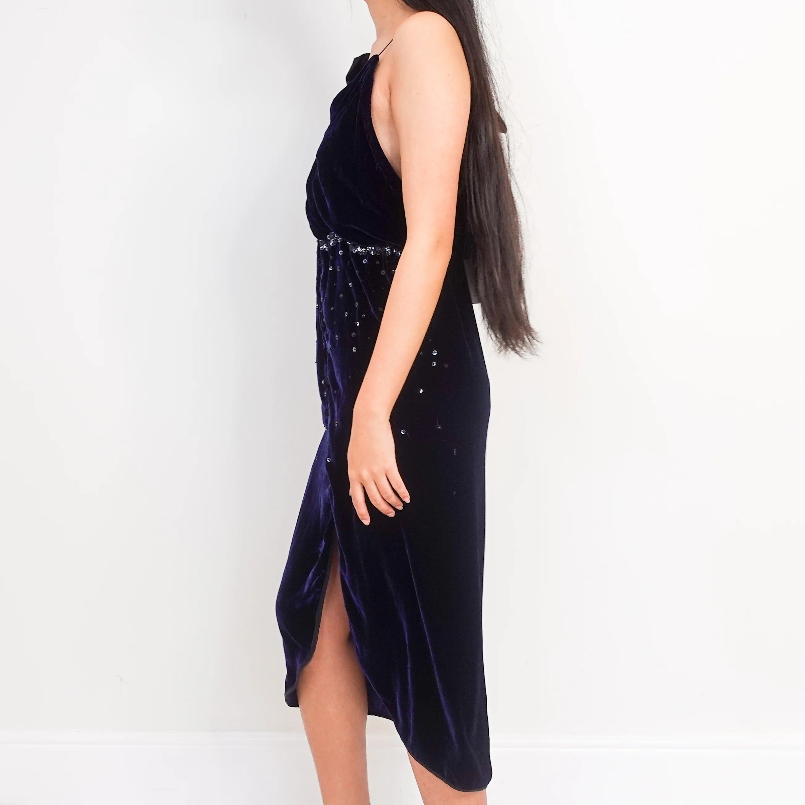 Midi evening dress