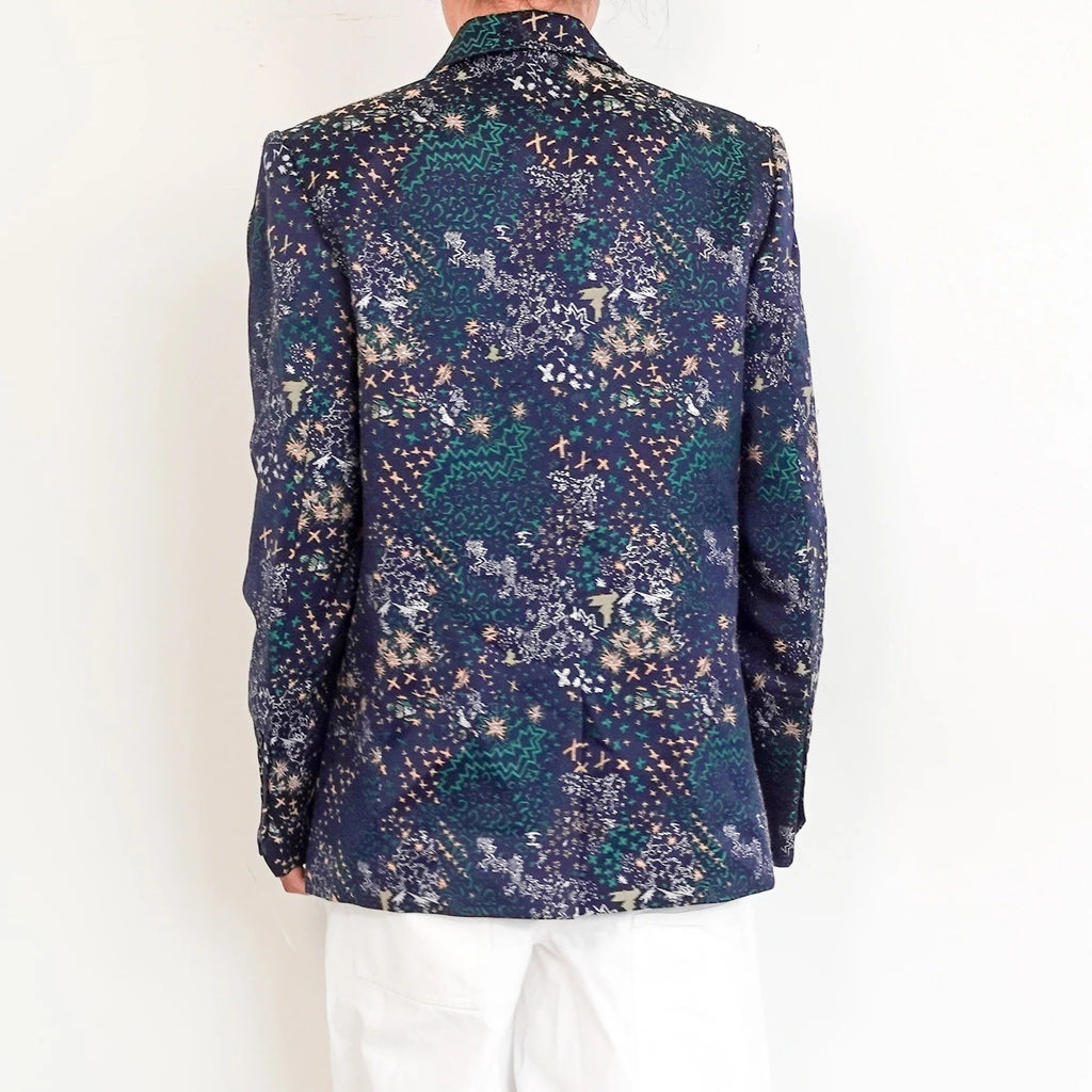 jacquard blazer