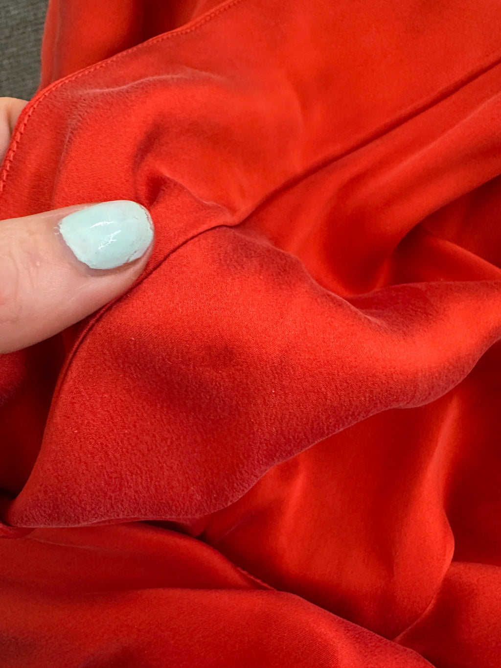 silk dress