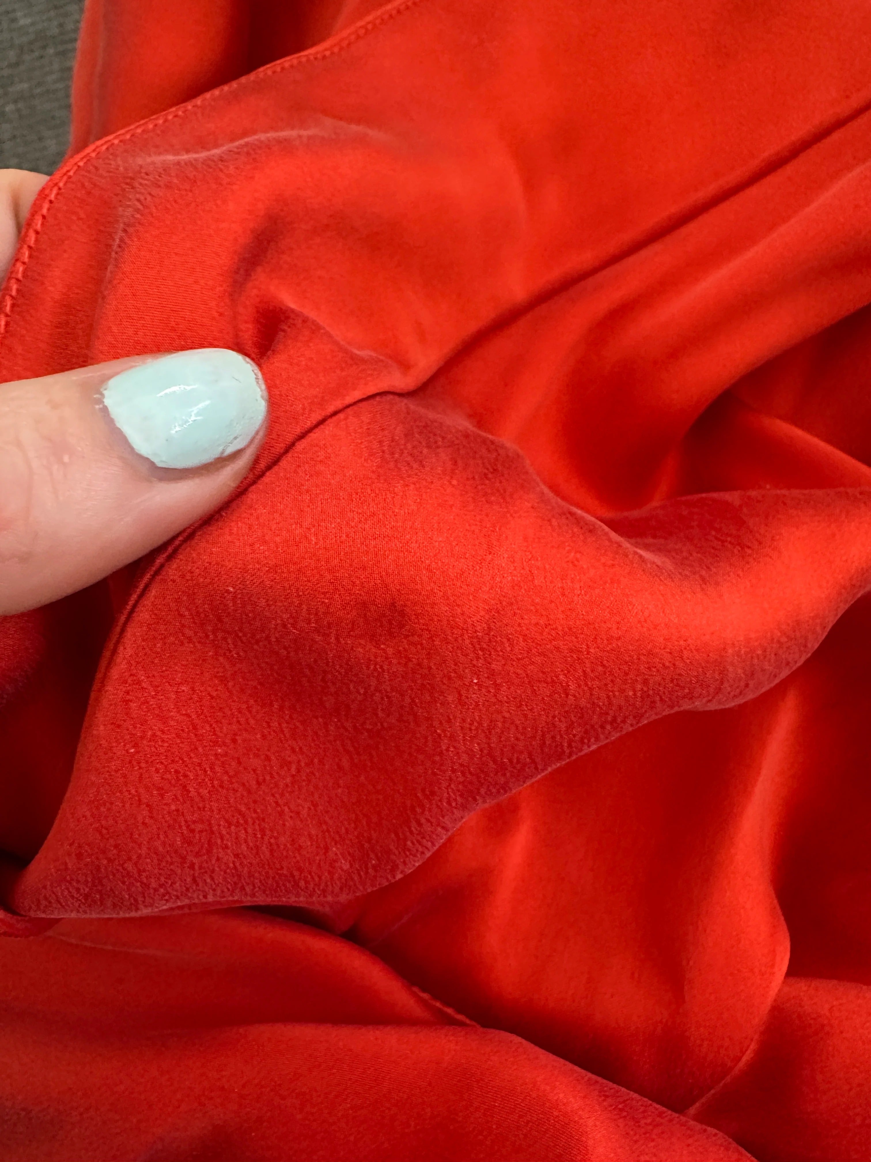 silk dress