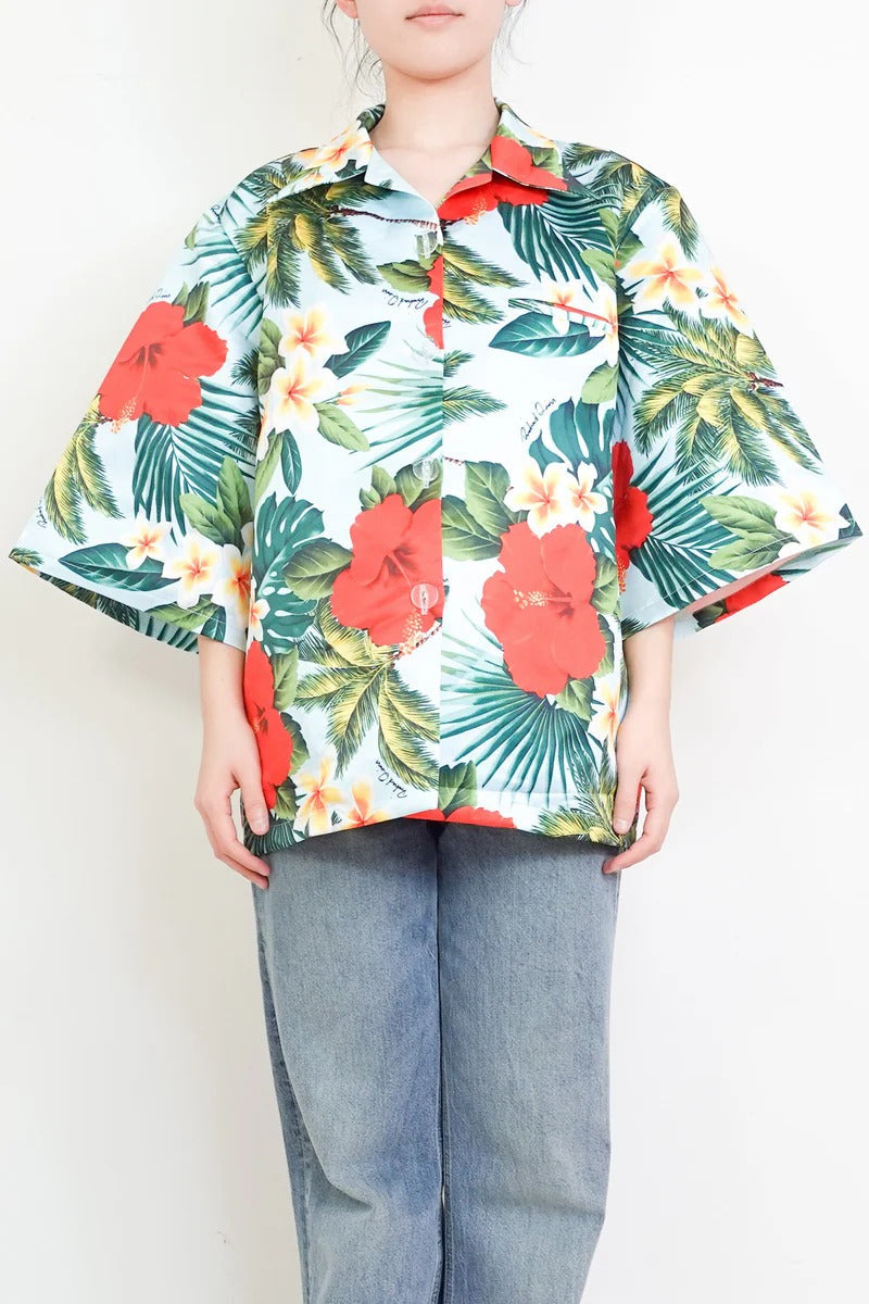Hawaiian Print Button-down shirt