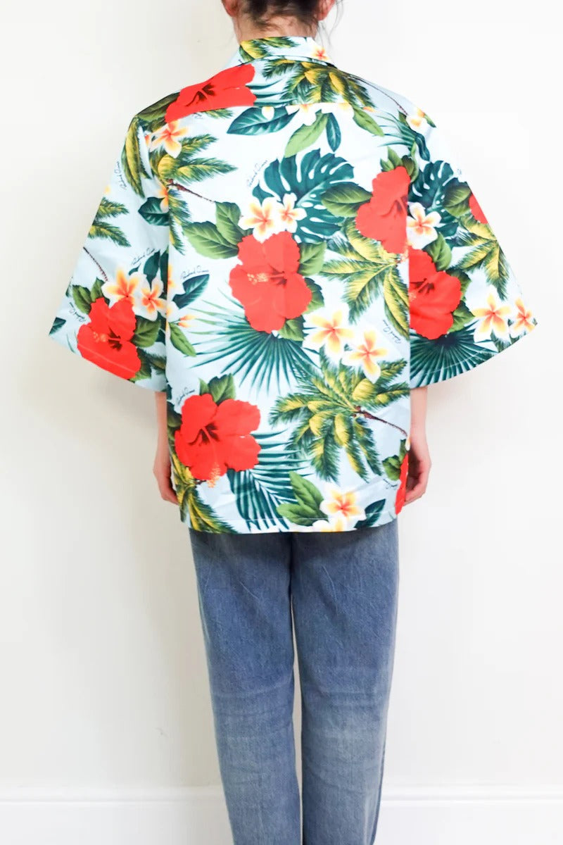 Hawaiian Print Button-down shirt